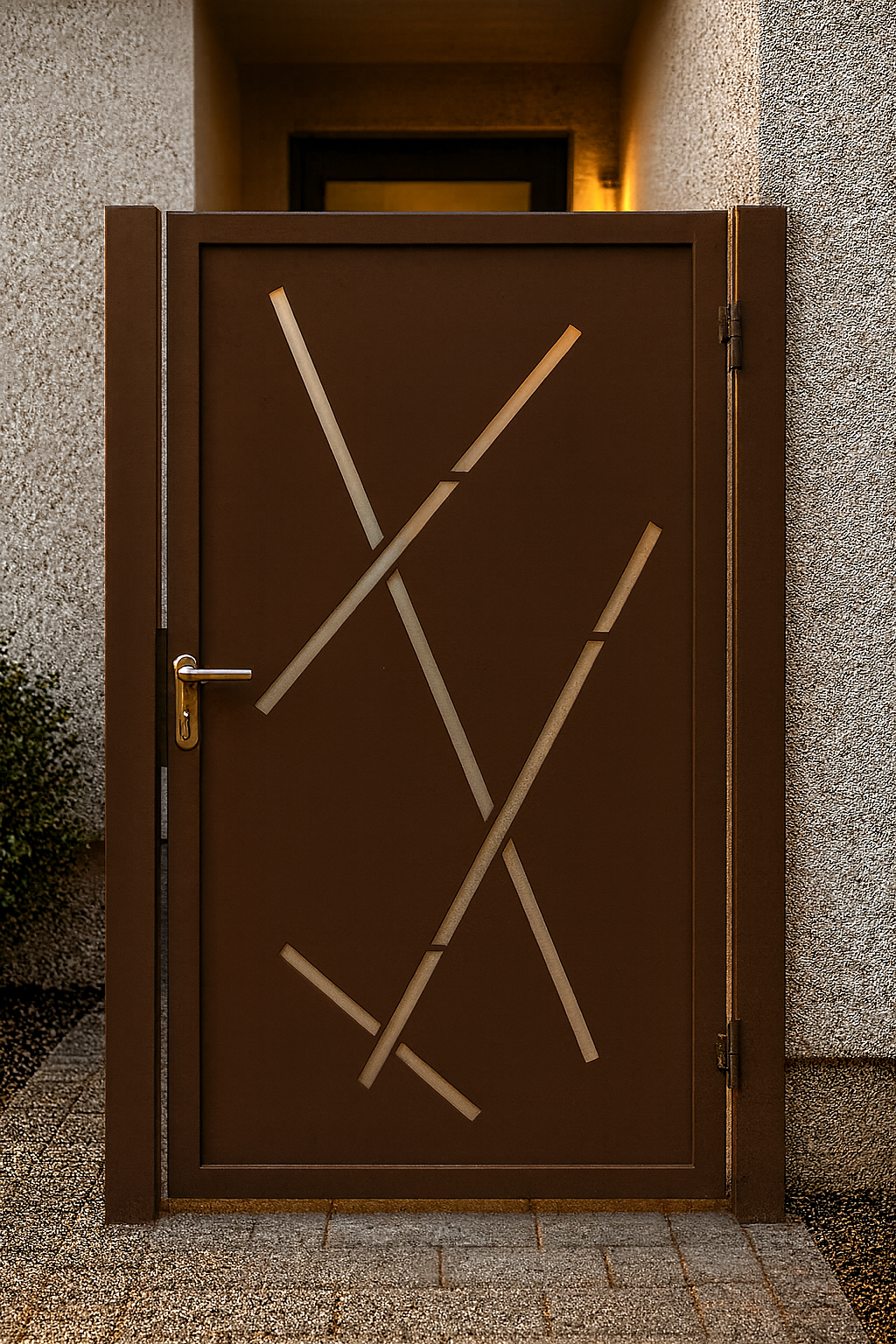 Személybejáró lemez - Absztrakt minta 2.