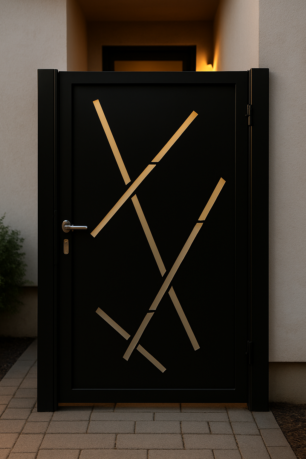 Személybejáró lemez - Absztrakt minta 2.