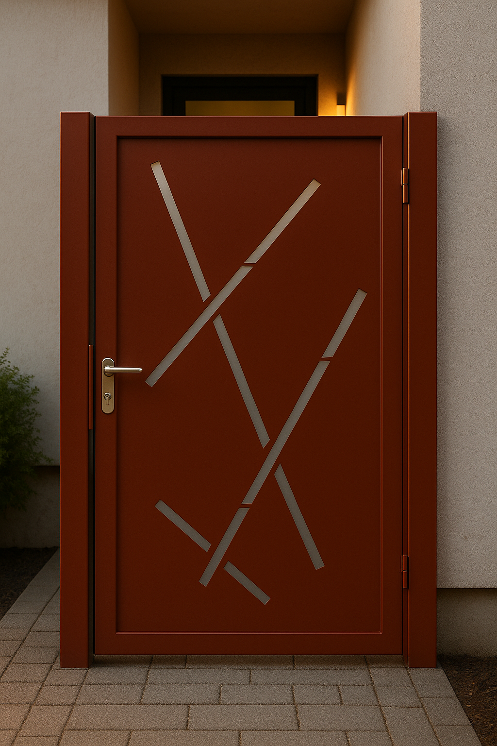 Személybejáró lemez - Absztrakt minta 2.