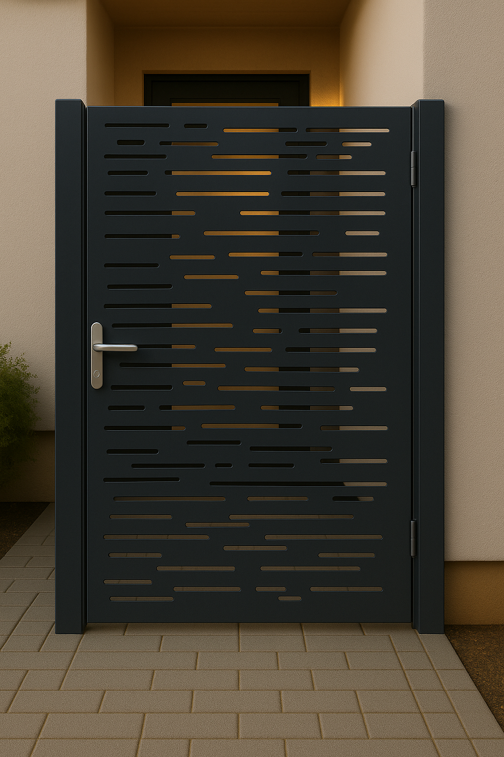 Személybejáró lemez - Sűrű minimál minta