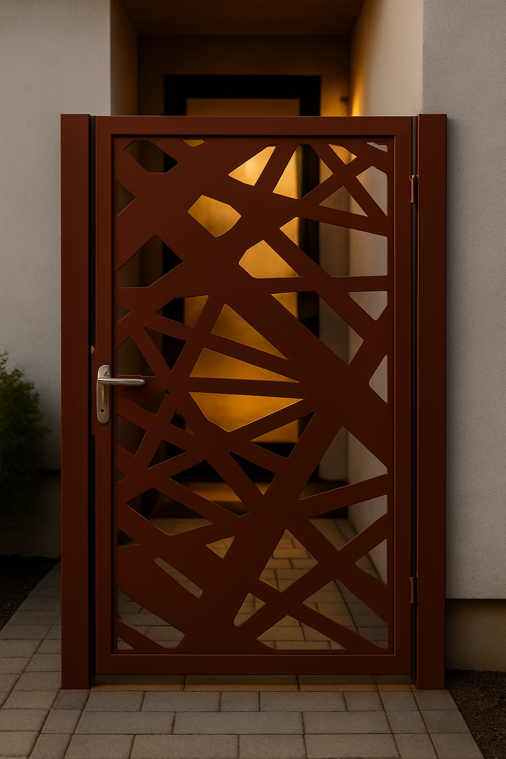 Személybejáró lemez - Absztrakt minta 1.