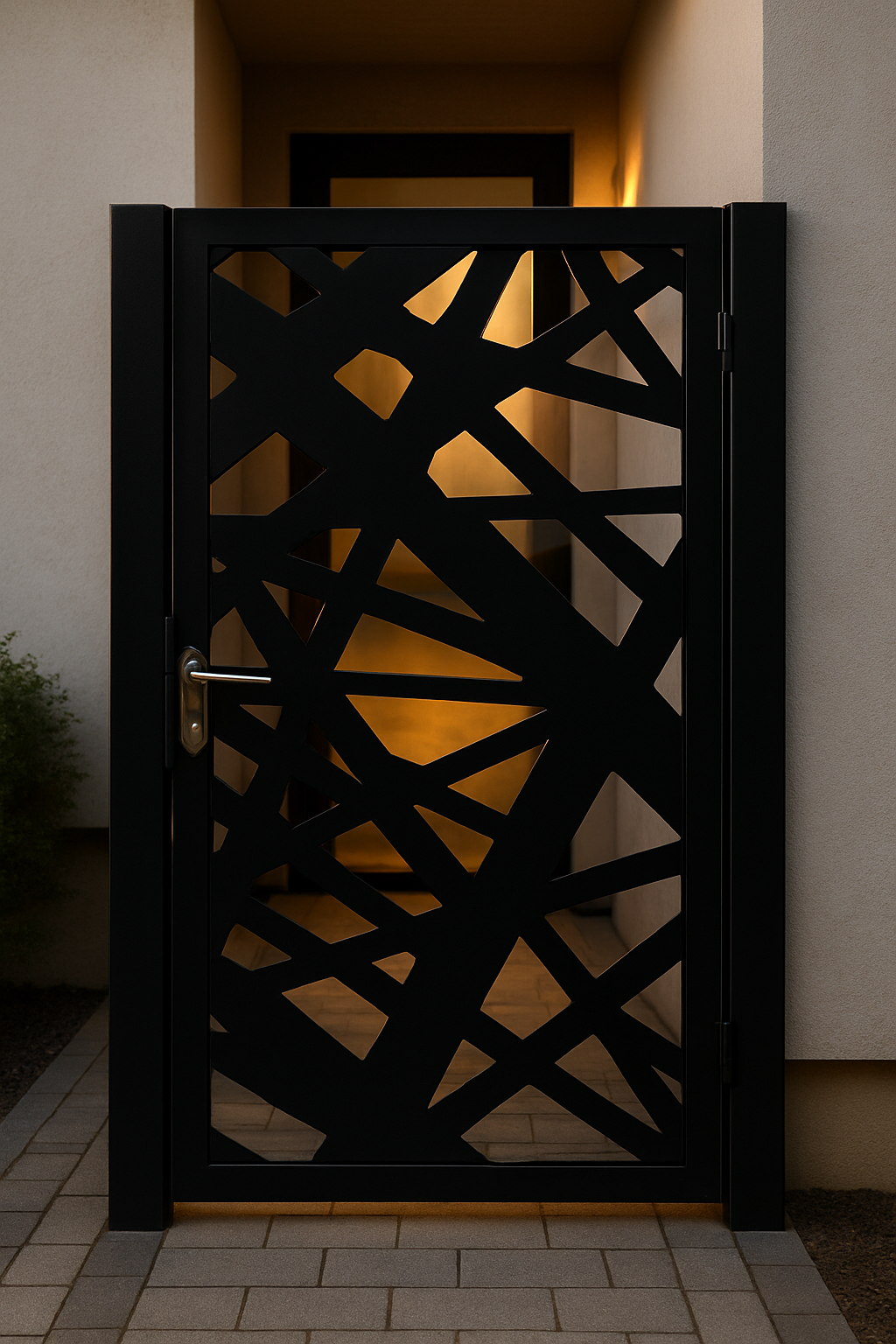 Személybejáró lemez - Absztrakt minta 1.