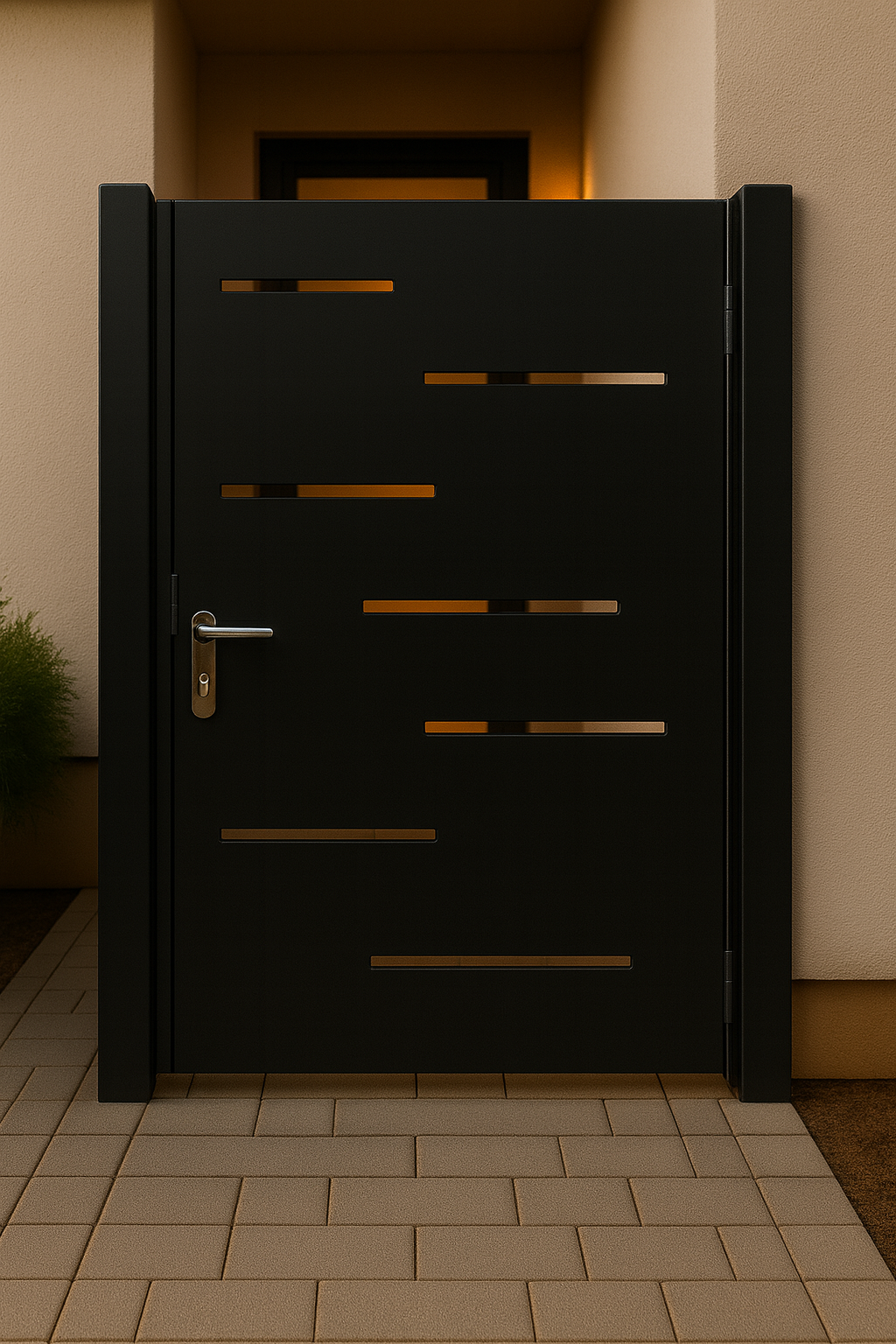 Személybejáró lemez - minimál minta