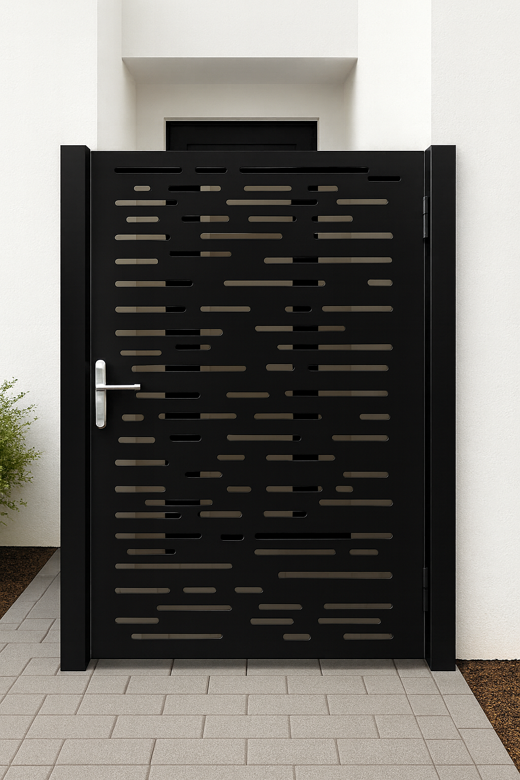 Személybejáró lemez - Sűrű minimál minta