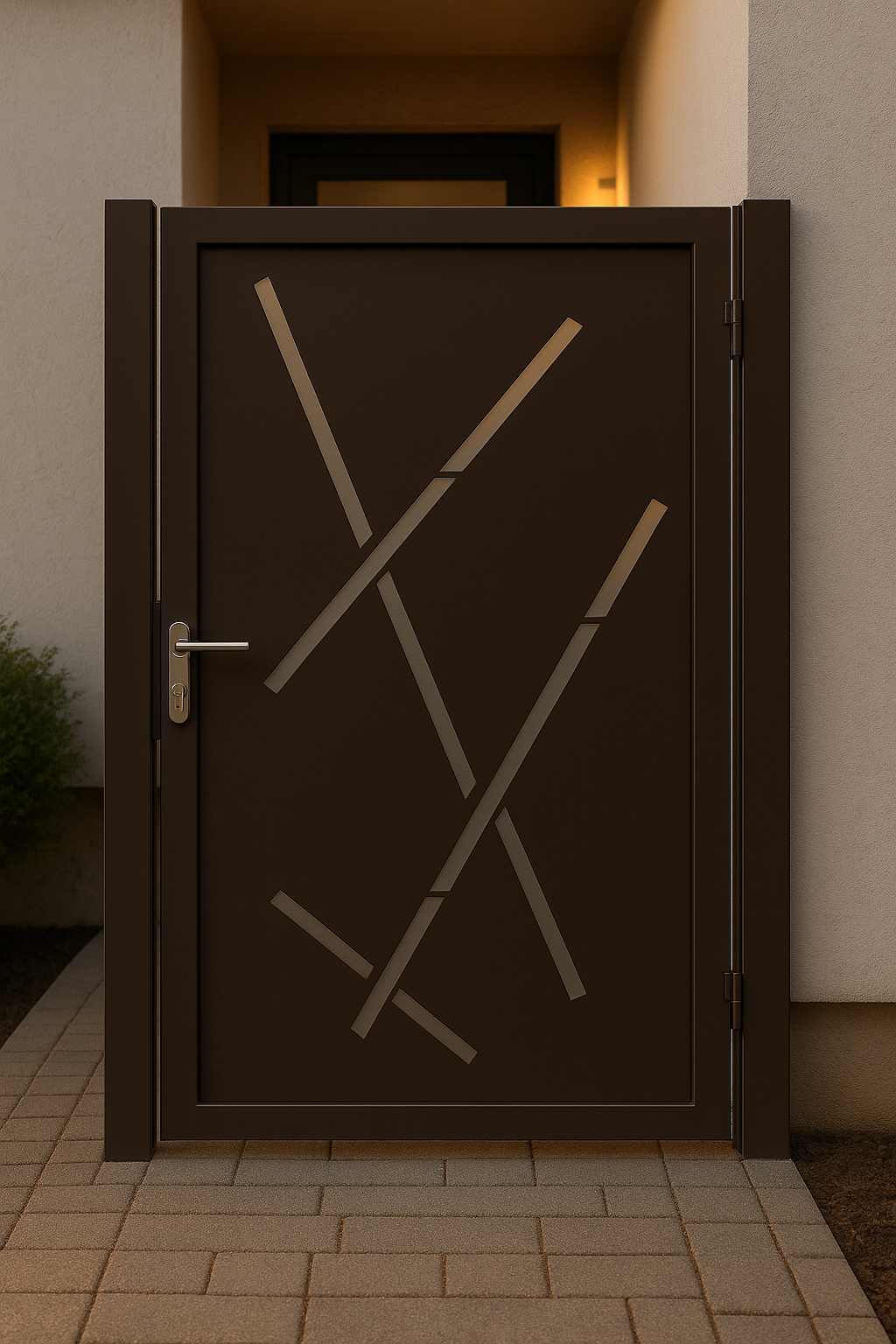 Személybejáró lemez - Absztrakt minta 2.