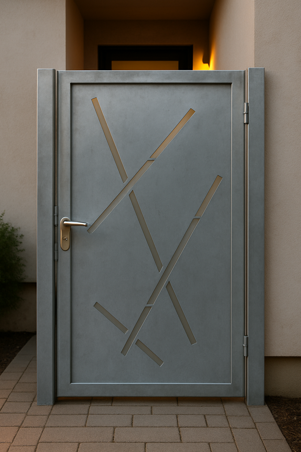 Személybejáró lemez - Absztrakt minta 2.