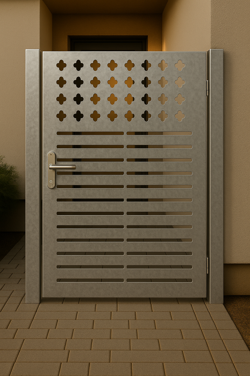 Személybejáró lemez - Minimál minta 4.