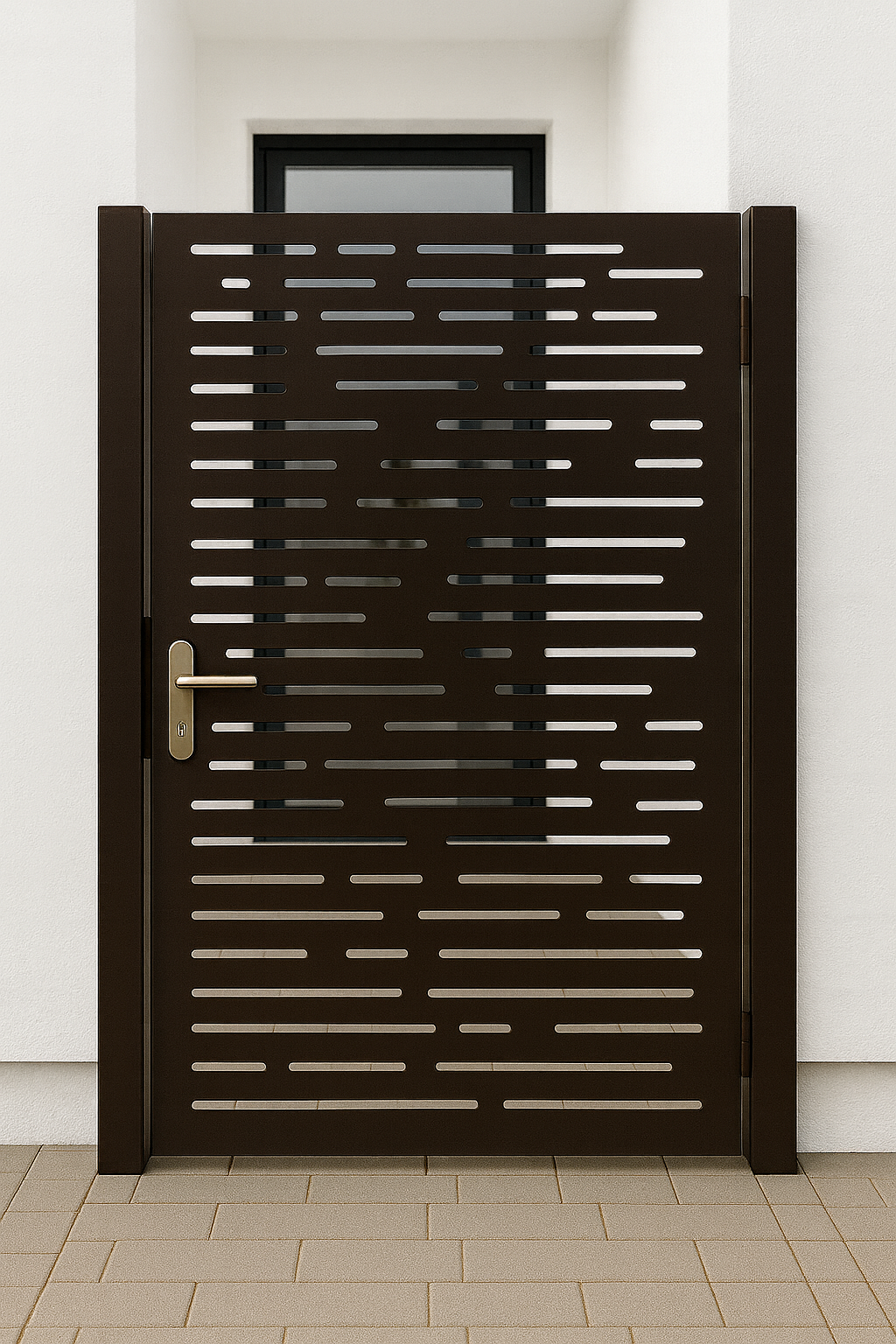 Személybejáró lemez - Sűrű minimál minta